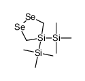 trimethyl-(4-trimethylsilyl-1,2,4-diselenasilolan-4-yl)silane结构式