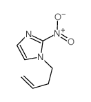 1-but-3-enyl-2-nitro-imidazole Structure