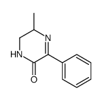 2(1H)-Pyrazinone,5,6-dihydro-5(or6)-methyl-3-phenyl-(7CI)结构式