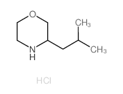 3-Isobutylmorpholine hydrochloride Structure
