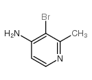 3-bromo-2-methylpyridin-4-amine Structure