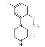 1-(5-chloro-2-methoxyphenyl)piperazine hydrochloride Structure