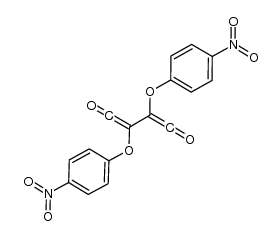 2,3-di(4-nitrophenoxy)-1,3-butadiene-1,4-dione结构式