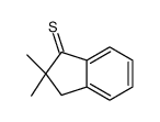 2,2-dimethyl-3H-indene-1-thione结构式