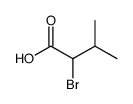 2-BROMO-3-METHYLBUTYRIC ACID Structure