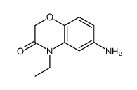6-amino-4-ethyl-2H-1,4-benzoxazin-3(4H)-one(SALTDATA: FREE) Structure