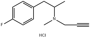 p-Fluorodeprenyl Hydrochloride Structure