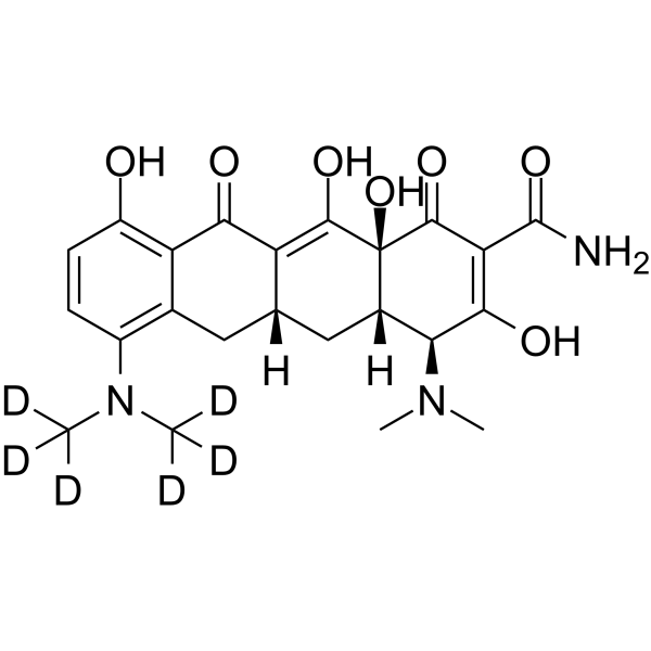 Minocycline-D-6 Structure