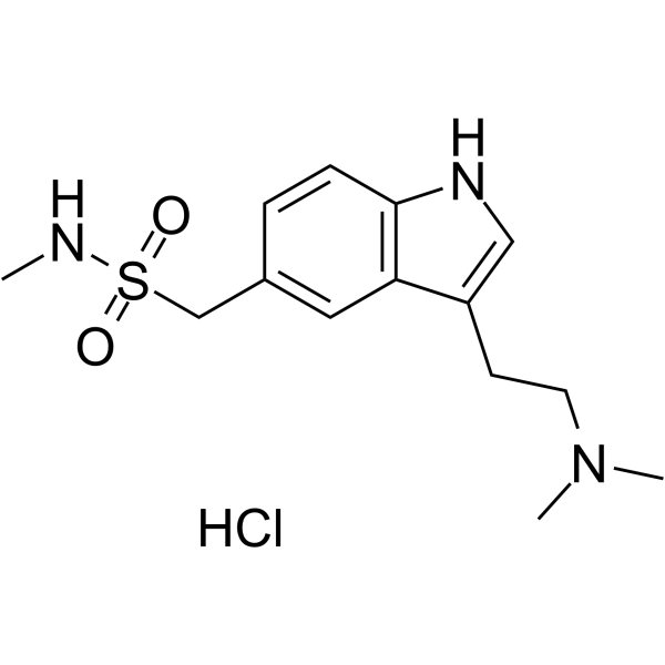 Sumatriptan hydrochloride Structure