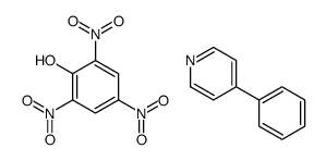 4-phenylpyridine,2,4,6-trinitrophenol Structure