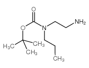 N-BOC-N-N-丙基乙二胺结构式