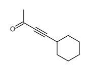 4-cyclohexylbut-3-yn-2-one Structure
