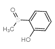 2-(甲基亚磺酰)苯酚结构式