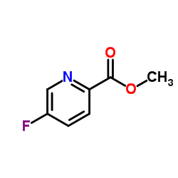 5-氟吡啶甲酸甲酯结构式