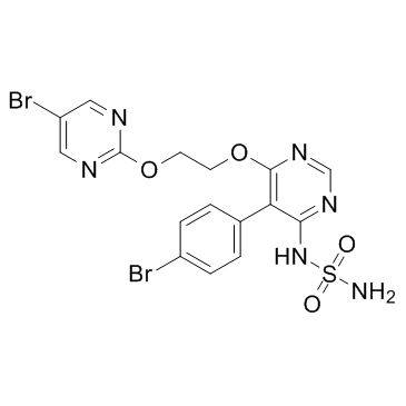 N-[5-(4-溴苯基)-6-[2-[(5-溴-2-嘧啶基)氧基]乙氧基]-4-嘧啶基]氨基磺酰胺图片