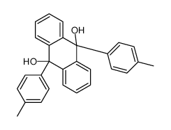 9,10-bis(4-methylphenyl)anthracene-9,10-diol结构式