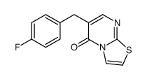 6-(4-氟苄基)-5H-噻唑并[3,2-a]嘧啶-5-酮结构式