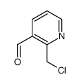 2-(chloromethyl)pyridine-3-carbaldehyde Structure