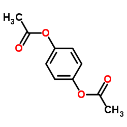 p-Diacetoxybenzene Structure