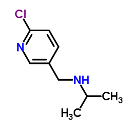 (6-氯-吡啶-3-基甲基)-异丙基-胺结构式