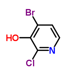 4-Bromo-2-chloro-3-pyridinol Structure