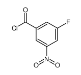 3-Fluoro-5-nitrobenzoyl chloride Structure