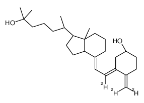 25-Hydroxyvitamin D3 (6,19,19-d) Structure