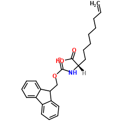 (S)-N-Fmoc-2-(7'-octenyl)glycine Structure