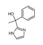 2-(1-hydroxy-1-phenylethyl)-1H-imidazole Structure
