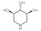 1,5-二脱氧-1,5-亚氨基木糖醇结构式