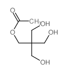 1,3-Propanediol,2,2-bis(hydroxymethyl)-, 1-acetate结构式