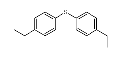 bis(4-ethylphenyl)sulfane Structure