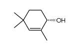 (S)-2,4,4-trimethyl-2-cyclohexen-1-ol Structure