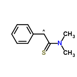 Ethyl,2-(dimethylamino)-1-phenyl-2-thioxo- (9CI) Structure