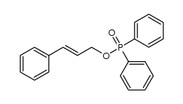 cinnamyl diphenylphosphinate Structure