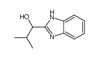 1H-Benzimidazole-2-methanol,alpha-(1-methylethyl)-(9CI) Structure