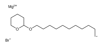 magnesium,2-undecoxyoxane,bromide Structure