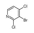 3-溴-2,4-二氯吡啶结构式