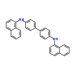 N,N'-二(1-萘基)-4,4'-联苯二胺结构式