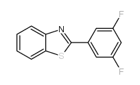 2-(3,5-Difluoro-phenyl)-benzothiazole structure