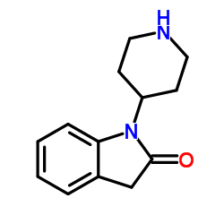 1, 3-二氢-1-(哌啶-4-基)(2H)吲哚-2-酮结构式