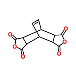双环[2.2.2]辛-7-烯-2,3,5,6-四羧酸二酐结构式