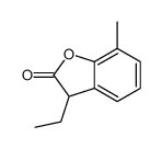 3-ethyl-7-methyl-3H-1-benzofuran-2-one Structure