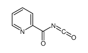 2-Pyridinecarbonylisocyanate(9CI) Structure