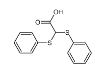 Bis[phenylthio]acetic acid结构式