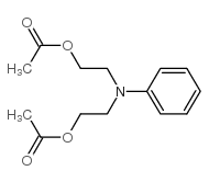 N,N-二乙酰氧乙基苯胺结构式