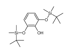 2,6-Bis-(t-butyl dimethylsilyloxy) phenol结构式