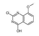 2-氯-8-甲氧基喹唑啉-4(3H)-酮结构式
