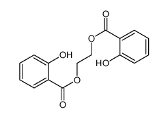 2-(2-hydroxybenzoyl)oxyethyl 2-hydroxybenzoate Structure