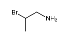 2-bromo-1-aminopropane结构式